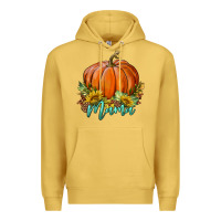 Antique Gold pumpkin mama Premium Hoodie - BundleAndBundleShop