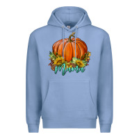 Colony Blue pumpkin mama Premium Hoodie - BundleAndBundleShop