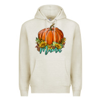 Oatmeal Heather pumpkin mama Premium Hoodie - BundleAndBundleShop