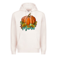 Pale Pink pumpkin mama Premium Hoodie - BundleAndBundleShop