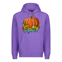 Purple pumpkin mama Premium Hoodie - BundleAndBundleShop