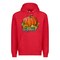 Red pumpkin mama Premium Hoodie - BundleAndBundleShop