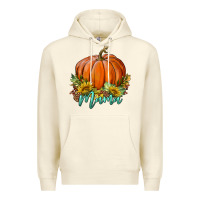 Sandshell pumpkin mama Premium Hoodie - BundleAndBundleShop