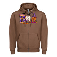 Chestnut dental boo halloween Zipper Hoodie - LillyAllenDesigns