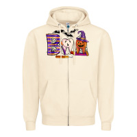 Sandshell dental boo halloween Zipper Hoodie - LillyAllenDesigns