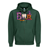 Sports Green dental boo halloween Zipper Hoodie - LillyAllenDesigns
