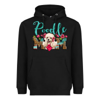 Black poodle mom Heavyweight Hoodie - Artiststas