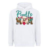 White poodle mom Heavyweight Hoodie - Artiststas