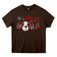 Chocolate Brown merry mama Heavy Core Tee - JahusDesignShop