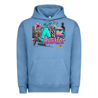 Pigment Pebble Blue hair hustler Urban Hoodie - AdoDesignShop