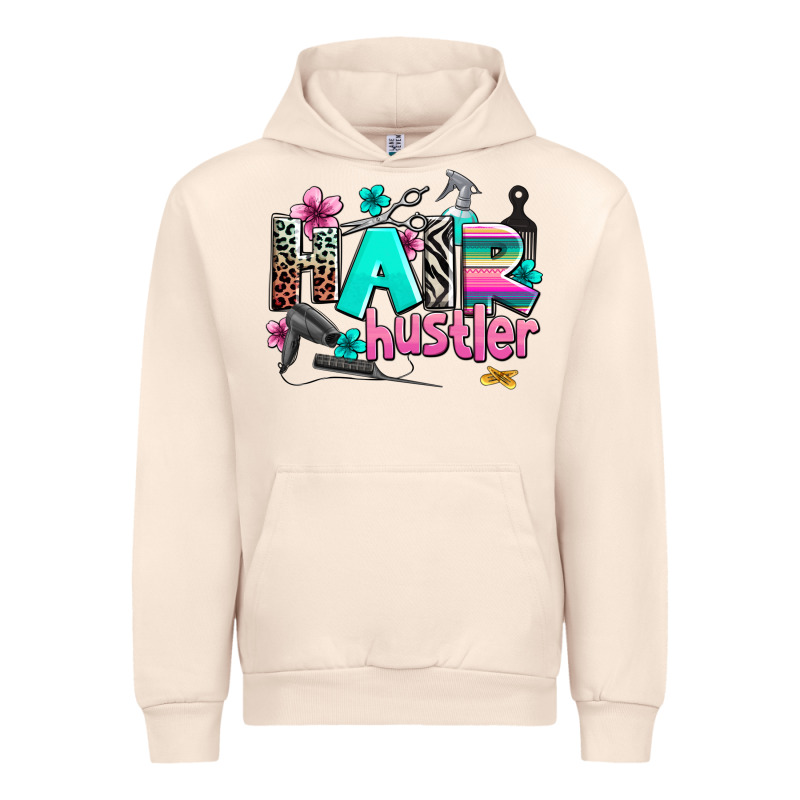 Hair Hustler Urban Hoodie by AdoDesignShop | Teevron