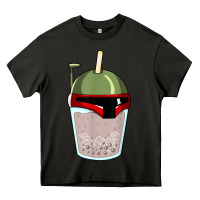 Asphalt bubble fett boba tea funny sci fi pun pearl milk tea gift t shirt Heavy Core Tee - minhPixels