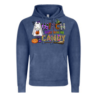 Vintage Denim witch better have my candy Vintage Hoodie - CowGirlArtShop