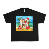 Black summer mama Urban Heavy Tee - TumblerDesignByShophia