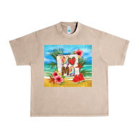 French Oak summer mama Urban Heavy Tee - TumblerDesignByShophia