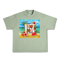 Oil Green summer mama Urban Heavy Tee - TumblerDesignByShophia