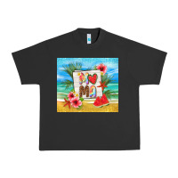 Pigment Black summer mama Urban Heavy Tee - TumblerDesignByShophia