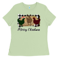 Matcha Merry Christmas Chickens Ladies Tee - Bettercallsaul