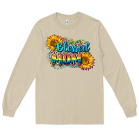 Mushroom Blessed mom Long Sleeve Tee - CowGirlArtShop