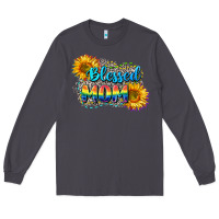 Smoke Blessed mom Long Sleeve Tee - CowGirlArtShop