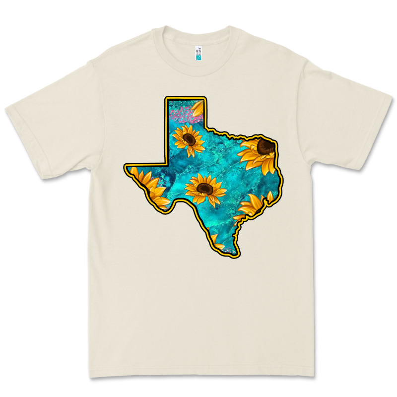 Sunflower Turquoise Texas Premium Tee by Bettercallsaul | Teevron