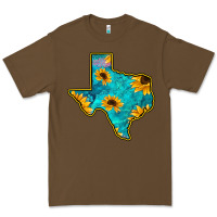 Cacao Sunflower Turquoise Texas Premium Tee - Bettercallsaul