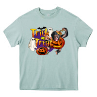 Arona Trick Or Treat Chimpanzee Heavy Core Tee - LillyAllenDesigns
