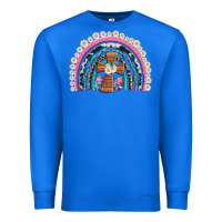 True Royal easter cross daisy egg rainbow Premium Sweatshirt - Artiststas