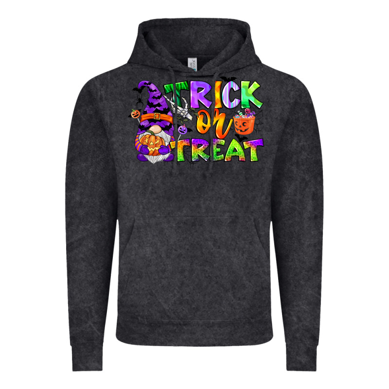 Trick Or Treat Gnome Vintage Hoodie by CowGirlArtShop | Teevron