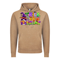 Vintage Coffee trick or treat gnome Vintage Hoodie - CowGirlArtShop