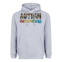 Heather Grey autism awareness Heavyweight Hoodie - Artiststas