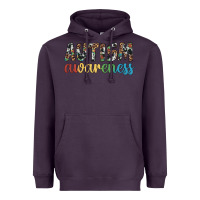 Plum autism awareness Heavyweight Hoodie - Artiststas