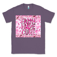 Lavender Faith hope cure Cancer Classic Tee - NancyCooperArtShop