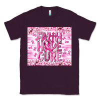 Plum Faith hope cure Cancer Classic Tee - NancyCooperArtShop