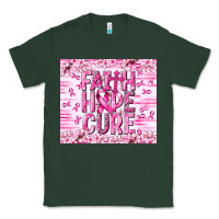 Sports Green Faith hope cure Cancer Classic Tee - NancyCooperArtShop