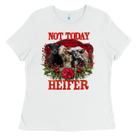 White Not Today Heifer Ladies Tee - Bettercallsaul
