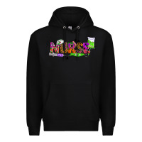 Black halloween nurse Premium Hoodie - BundleAndBundleShop