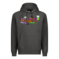 Charcoal Heather halloween nurse Premium Hoodie - BundleAndBundleShop