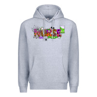 Heather Grey halloween nurse Premium Hoodie - BundleAndBundleShop