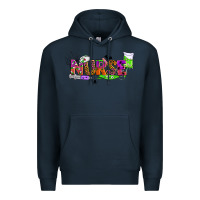 Navy halloween nurse Premium Hoodie - BundleAndBundleShop