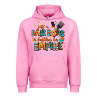 Fuchsia Pink just a nail boss building her empire Urban Hoodie - AdoDesignShop