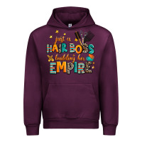 Mauve Wine just a nail boss building her empire Urban Hoodie - AdoDesignShop