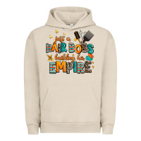 Pigment French Oak just a nail boss building her empire Urban Hoodie - AdoDesignShop