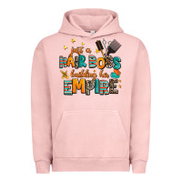 Pigment Salmon just a nail boss building her empire Urban Hoodie - AdoDesignShop