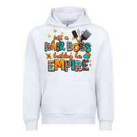 White just a nail boss building her empire Urban Hoodie - AdoDesignShop