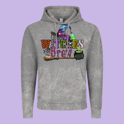 Witches Brew Vintage Hoodie Designed By Cowgirlartshop