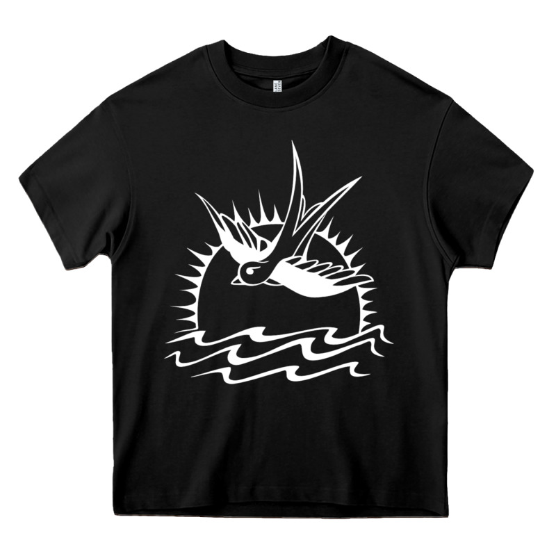 Captain Jack Sparrow Tattoo White Heavy Core Tee by minhPixels | Teevron