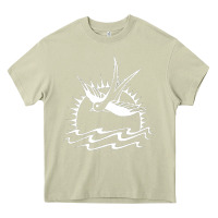 Mossy Captain Jack Sparrow Tattoo WHITE Heavy Core Tee - minhPixels