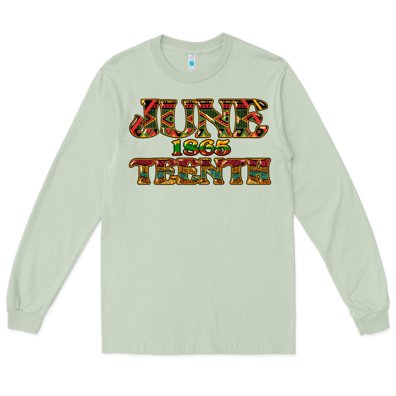Juneteenth 1865 Long Sleeve Tee by HowdyJamesFarm | Teevron