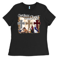 Christmas Begins With Christ Ladies Tee | Teevron